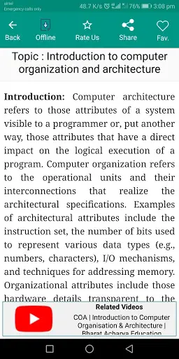 Computer Architecture & Org screenshot 3