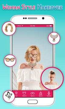 Women Hair Style Photo Editor : Hairstyle Salon screenshot 4