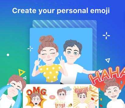 Emoji Keyboard-Cool Keyboard, Emoticon , GIFs screenshot 1