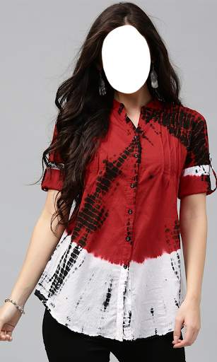 Women Shirt Photo Suit New screenshot 5