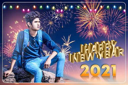 Happy New Year Photo Editor 2021 : Photo Frame screenshot 3