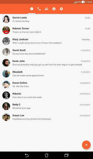 Messenger App - Material UI Template screenshot 8
