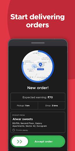 Zomato Delivery Partner screenshot 3
