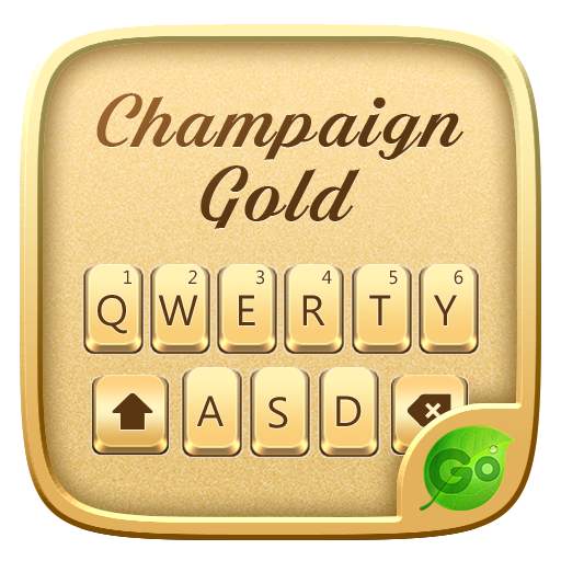 Champaign Gold Go Keyboard Theme 4.5