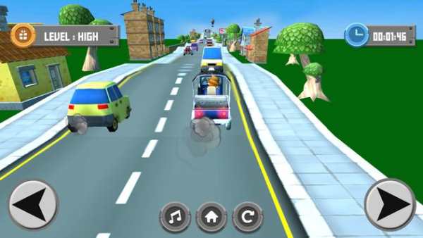 TukTuk Racing City 3D screenshot 1