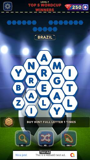 Football Challenge - Soccer League Word Crush screenshot 3