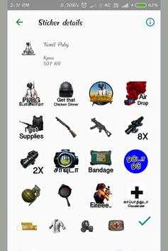 PUBG Sticker screenshot 2