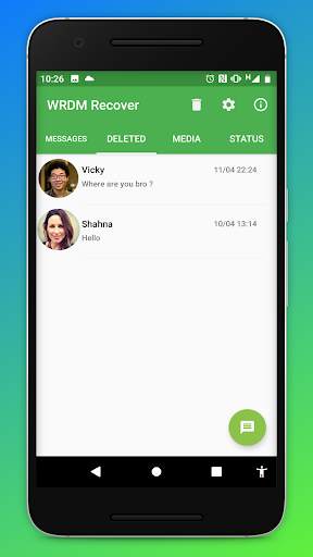 Recover Deleted Chats & Whats Messages App screenshot 4
