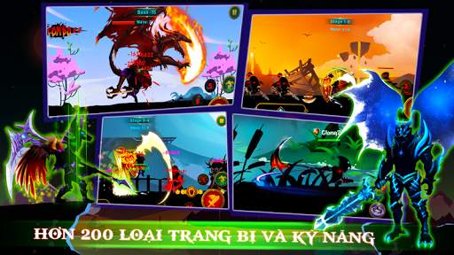 Sát Thủ Bóng Đêm: Stickman Shadow screenshot 2
