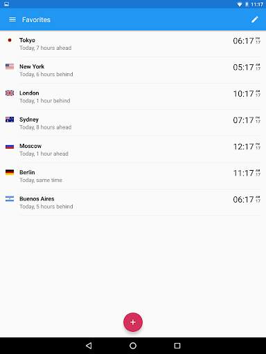 World Clock by timeanddate.com screenshot 18