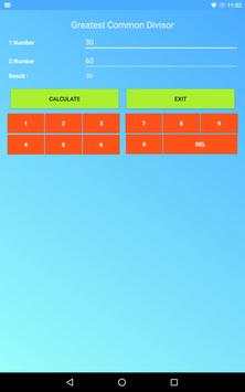 Greatest Common Divisor screenshot 6