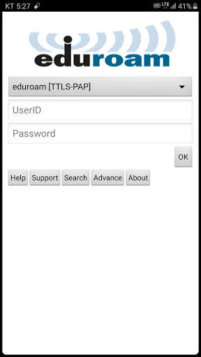 eduroam connector скриншот 1
