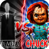 slender man vs chucky wallpaper icon