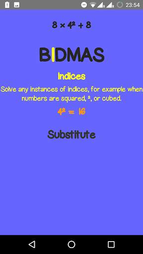 Bidmas Bodmas screenshot 5