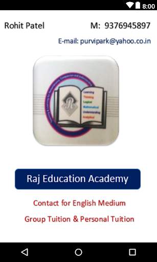 Raj Education Academy screenshot 1