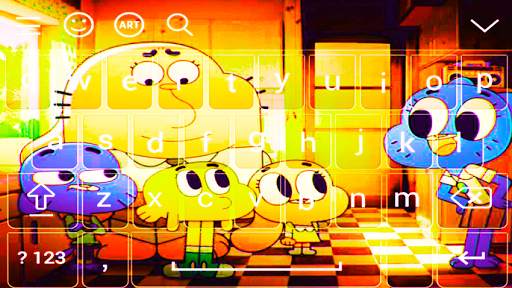 Gumball keyboard screenshot 4