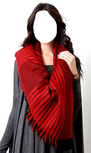 Women Winter Scarfs Photo Suit screenshot 15