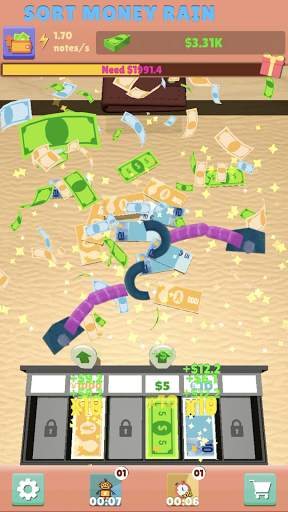 Sort Money Rain स्क्रीनशॉट 3
