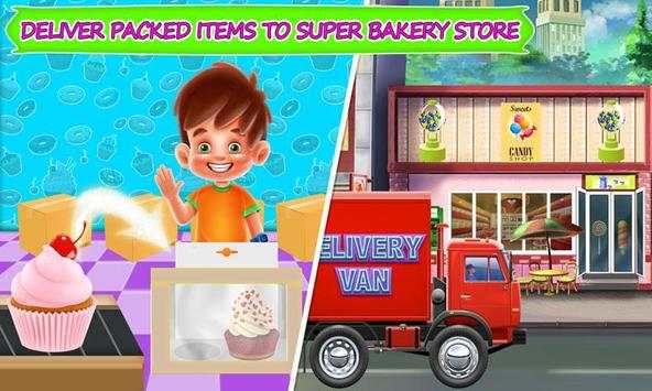 pabrik pembuat cupcake berwarna-warni: toko roti screenshot 5
