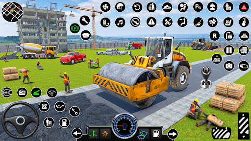 Real Construction Excavator 3D 4 تصوير الشاشة