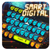 Smart  Digital Keyboard Theme icon