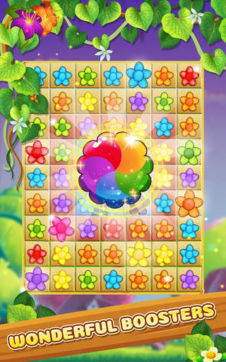 Flower Crush Jello – Match 3 Puzzle screenshot 4