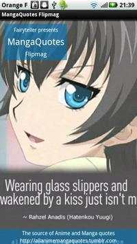 Manga Quotes Flipmag screenshot 1