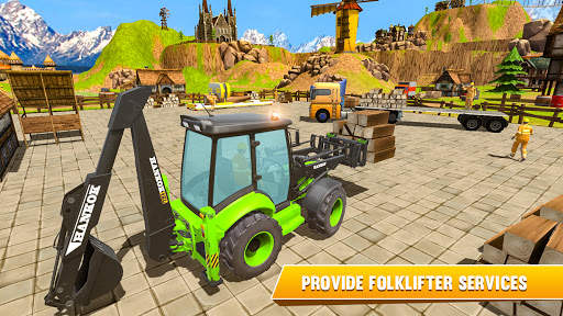 Heavy Excavator Tractor Simulator screenshot 2