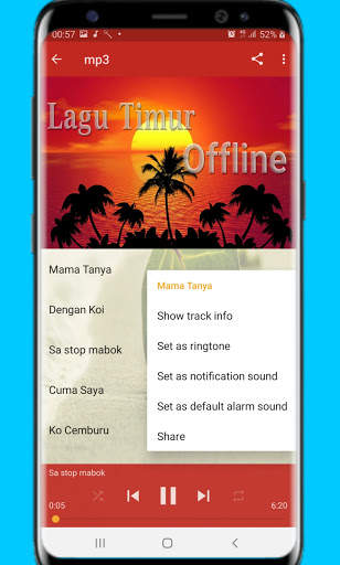 Lagu Timur Populer Offline screenshot 5