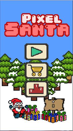 Santa Pixel Christmas games screenshot 1