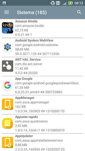 Gestore app di sistema screenshot 5