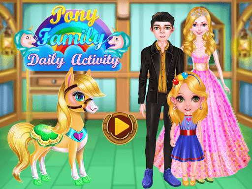 Pony Unicorn Horse Games For Girls - Makeup Salon screenshot 1
