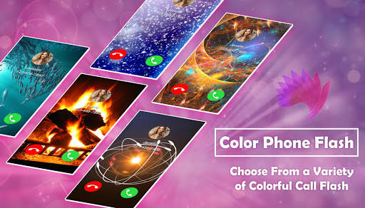 Color Call Flash: Color Phone Flash, Call Themes screenshot 1