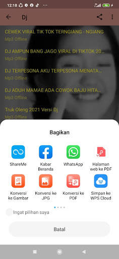 Dj Cewek Viral TIKTOK Terngiang ngiang 2021 screenshot 7