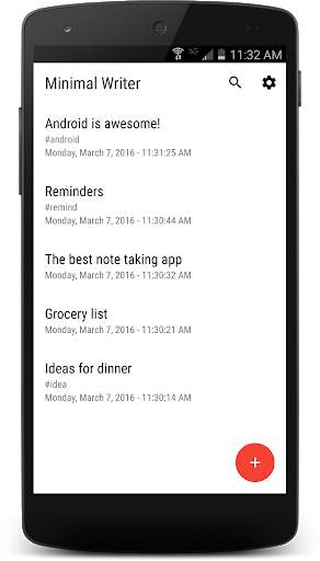 Minimal Writer screenshot 1