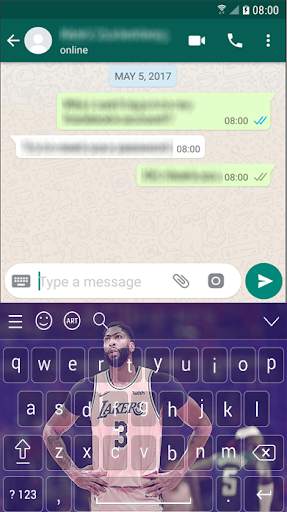 Anthony Davis Lakers Keyboard NBA 2K20 For Lovers screenshot 1