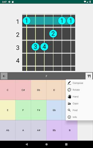 Chorditor - Chord editor screenshot 14