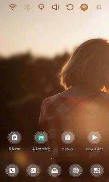 Lonely Sunset Launcher Theme screenshot 3