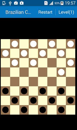 Brazilian checkers / draughts screenshot 1