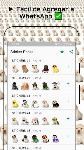 Stickers 🐶 del Perrito Triste para WA screenshot 3