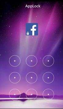 AppLock Aurora Tema screenshot 2