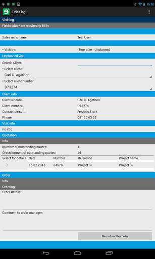 Mobilengine mobile workflow screenshot 5