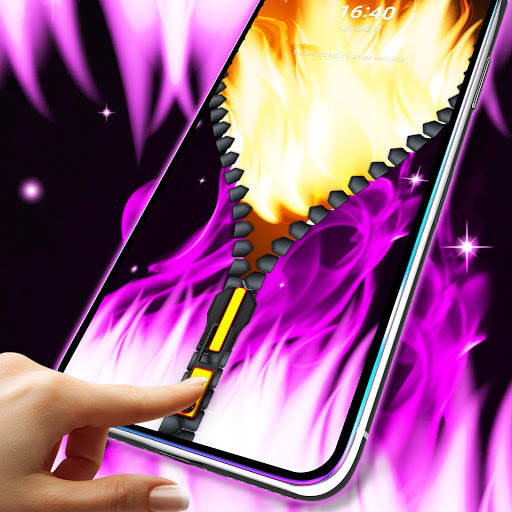 Flame lock screen screenshot 4