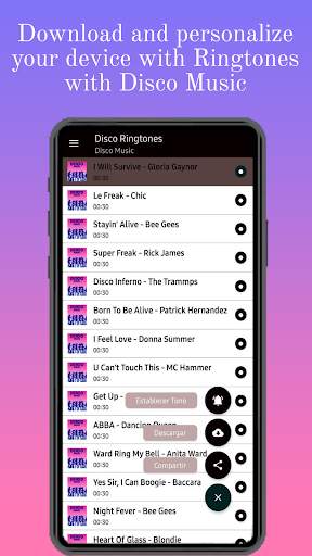 Old Disco Music Ringtones screenshot 4