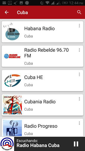 Radios de Cuba screenshot 6