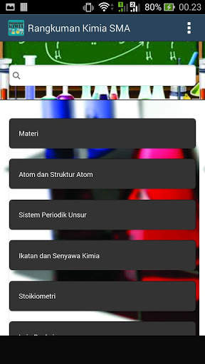 Rangkuman Kimia SMA 2 تصوير الشاشة