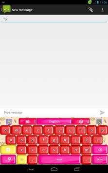 Candy Rainbow Keyboard screenshot 9