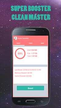 super booster - cleane master screenshot 1