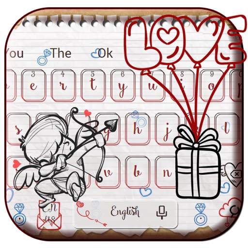 Love Letter Keyboard 10001004