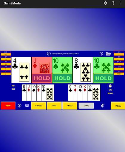 Play Perfect Video Poker Lite screenshot 10